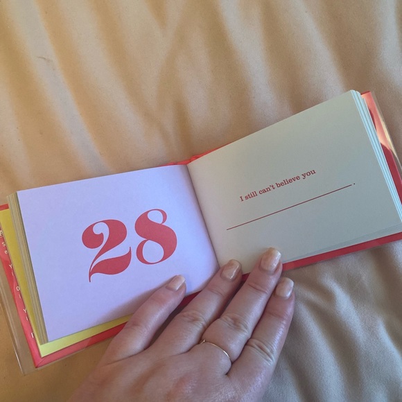 NWT Papersource What I Love About You book with prompts - Picture 3 of 4